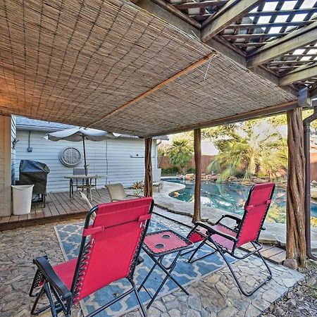 הוילה Peaceful San Antonio Oasis With Private Pool And Grill מראה חיצוני תמונה
