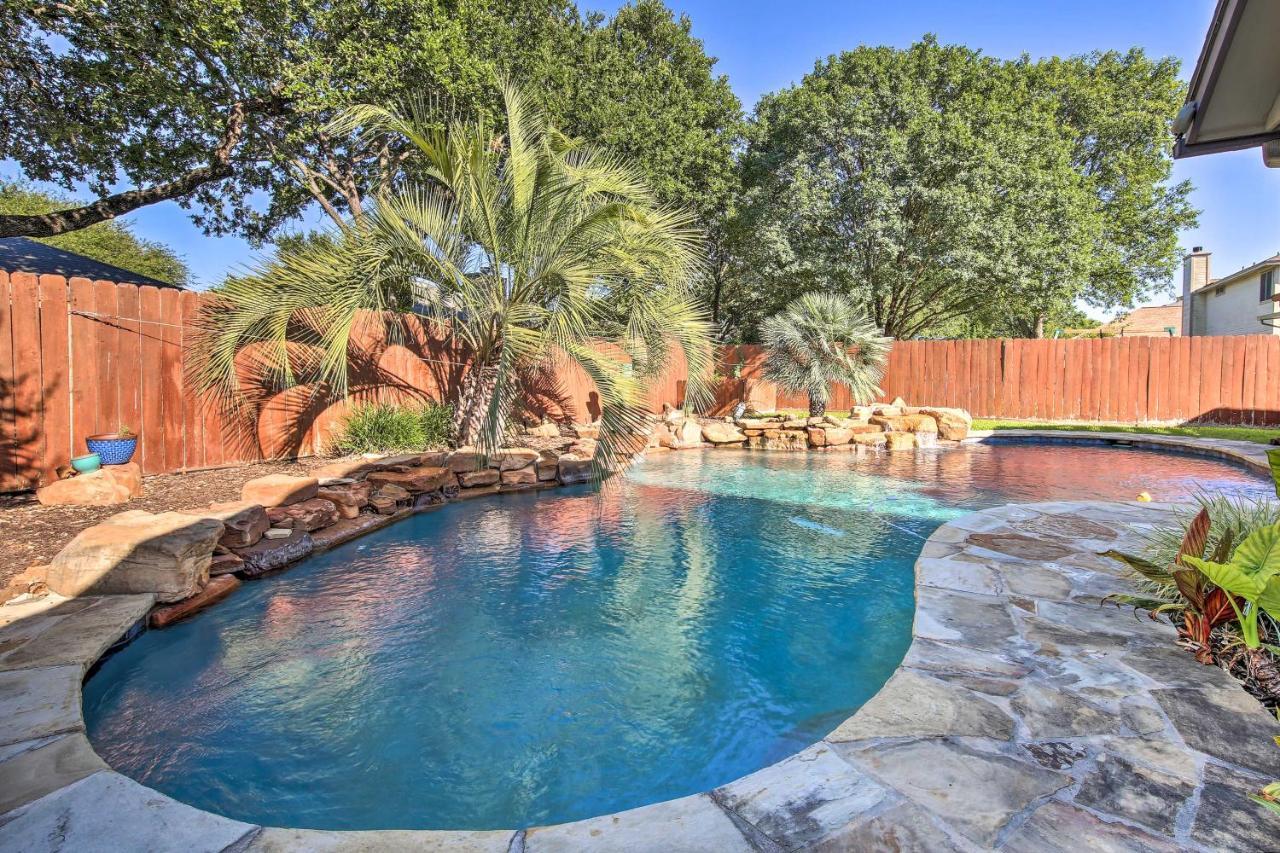 הוילה Peaceful San Antonio Oasis With Private Pool And Grill מראה חיצוני תמונה
